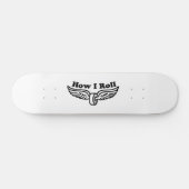 hoe ik de oude skateboard van de school rol (Horizontaal)