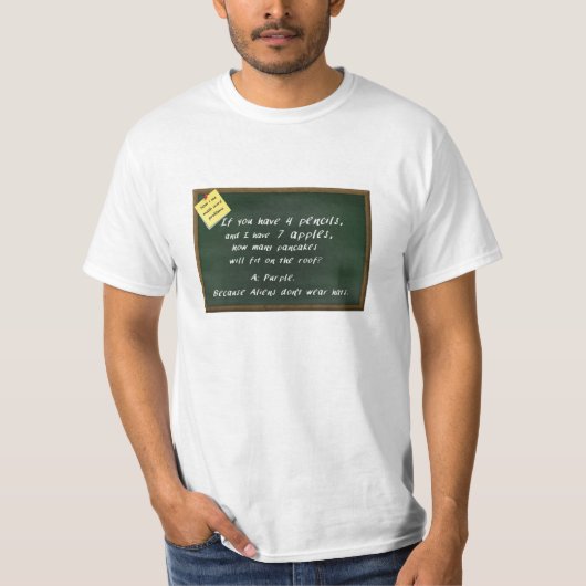 Hoe ik de problemen van de Wiskunde van Word T-Shi T-shirt (Voorkant)