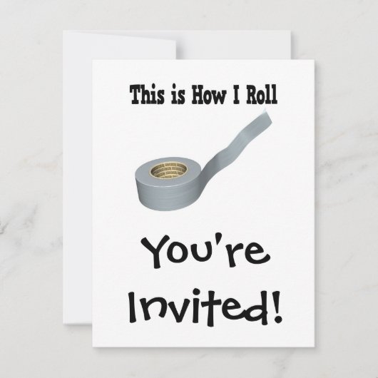 Hoe ik de tapes van de Duct wrijf Kaart (Voorkant)