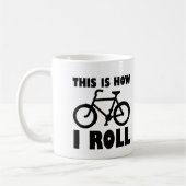 Hoe ik fiets Grappige mok (Links)