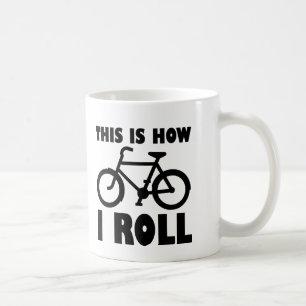 Hoe ik fiets Grappige mok