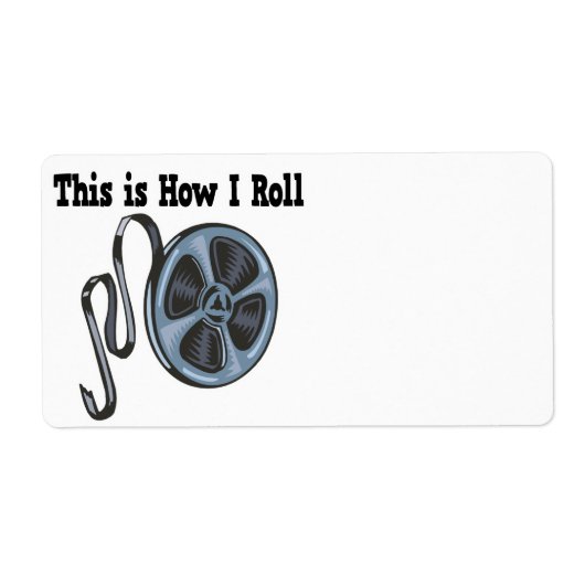 Hoe ik film-tape kan rollen etiket (Voorkant)