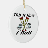 Hoe ik gewond word keramisch ornament (Rechts)