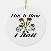 Hoe ik gewond word keramisch ornament (Voorkant)