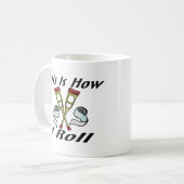 Hoe ik gewond word koffiemok (Voorkant links)