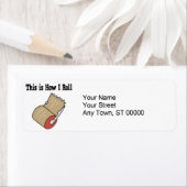 Hoe ik het verpakken van e-mail tape kan draaien etiket (Insitu)