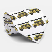 Hoe ik kan draaien (schoolbus) stropdas (Opgerold)