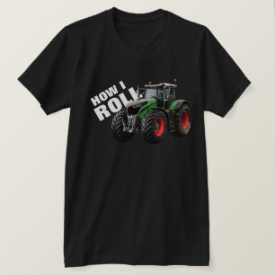 "Hoe ik loop" met de Green Boerderij Tractor T-shirt