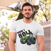 "Hoe ik loop" met de Green Boerderij Tractor T-shirt