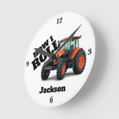 "Hoe ik loop" met Oranje Boerderij tractor Ronde Klok (Hoek)