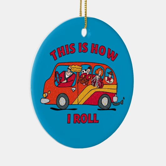 Hoe ik mama Minivan Ornament kan rollen (Rechts)