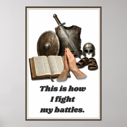 Hoe ik mijn gevechten uitvocht poster (Voorkant)