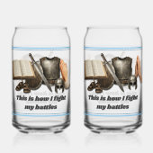 Hoe ik mijn gevechten voer blikvorm glas (Achterkant)