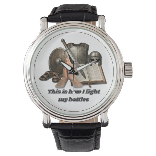 Hoe ik mijn gevechten voer horloge (Voorkant)