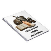 Hoe ik mijn gevechten voer notitieboek (Rechterzijde)