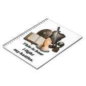 Hoe ik mijn gevechten voer notitieboek (Linkerzijde)