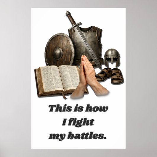 Hoe ik mijn gevechten voer poster (Voorkant)