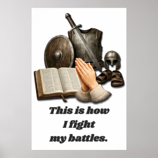 Hoe ik mijn gevechten voer poster (Voorkant)
