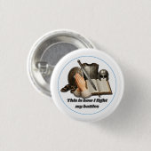 Hoe ik mijn gevechten voer ronde button 3,2 cm (Voorkant /achterkant)