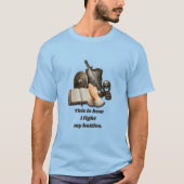 Hoe ik mijn gevechten voer t-shirt (Voorkant)