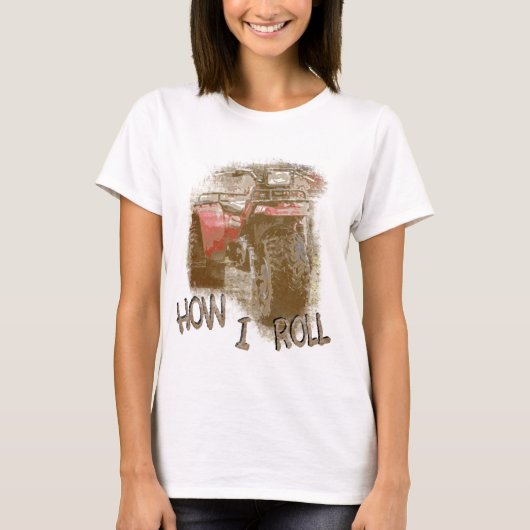 Hoe ik rol - ATC trike Three Wheeler T-shirt (Voorkant)