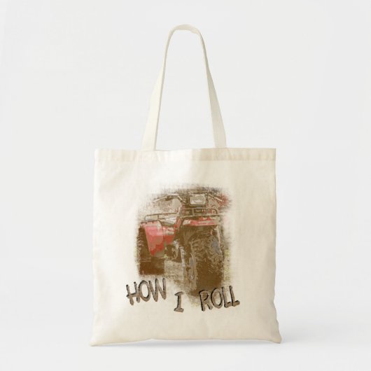Hoe ik rol - ATC trike Three Wheeler Tote Bag (Voorkant)