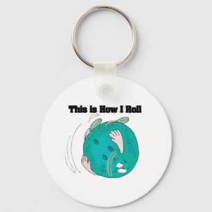 Hoe ik rol (Bowlingbal) Sleutelhanger