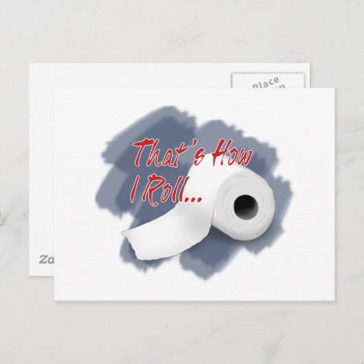 hoe-ik-rol briefkaart (Voorkant / Achterkant)