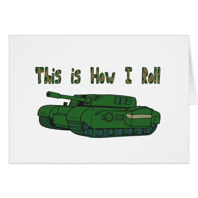 Hoe ik rol (militair tank) (Voorkant Horizontaal)