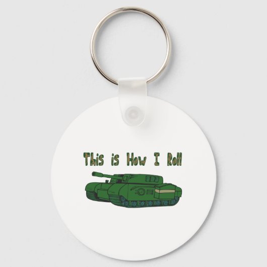 Hoe ik rol (militair tank) sleutelhanger (Voorkant)