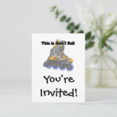 Hoe ik rol (Rollblades/gealigneerde Schaatsen) Kaart (Staand voorkant)