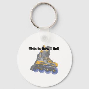 Hoe ik rol (Rollerblades/Inline schaatsen) Sleutelhanger