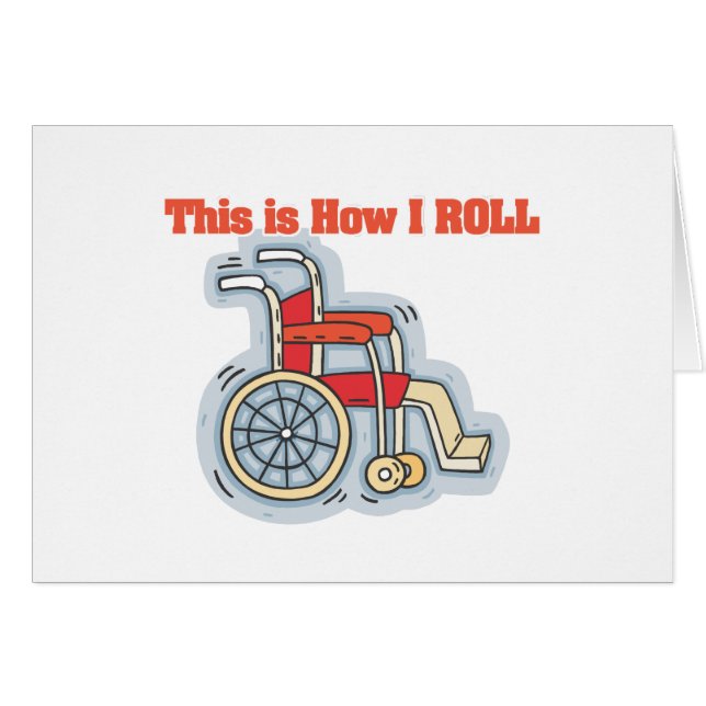 Hoe ik rol (rolstoel) (Voorkant Horizontaal)