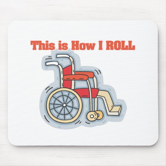 Hoe ik rol (rolstoel) muismat (Voorkant)