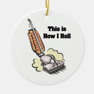 Hoe ik rol (Stofzuiger) Keramisch Ornament