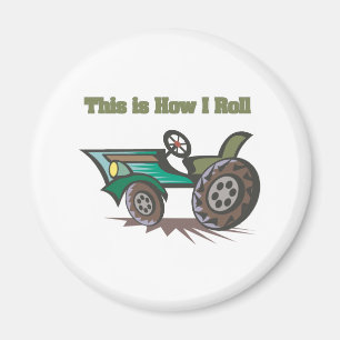 Hoe ik rol (Tractor) Magneet