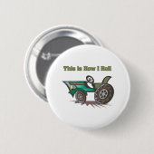 Hoe ik rol (Tractor) Ronde Button 5,7 Cm (Voorkant /achterkant)