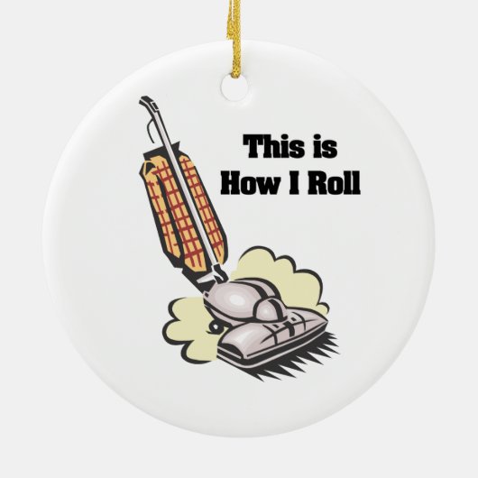 Hoe ik rol (vacuümreiniger) keramisch ornament (Achterkant)
