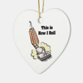 Hoe ik rol (vacuümreiniger) keramisch ornament (Links)
