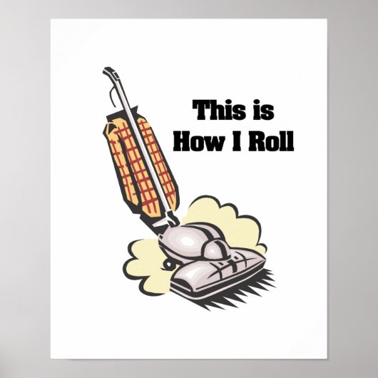 Hoe ik rol (vacuümreiniger) poster (Voorkant)