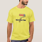 Hoe ik rol (Verfroller) T-shirt (Voorkant)