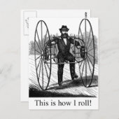 Hoe ik Roll Briefkaart (Voorkant / Achterkant)