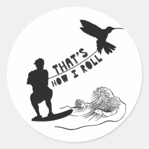 HOE IK ROLL RONDE STICKER