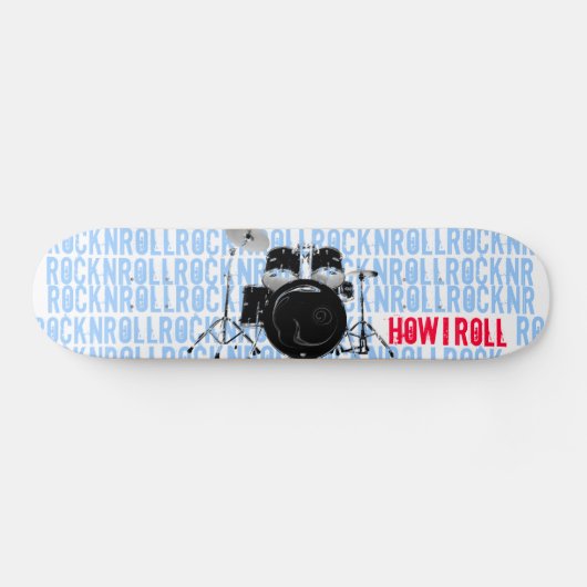 HOE IK ROLL SKATEBOARD (Horizontaal)