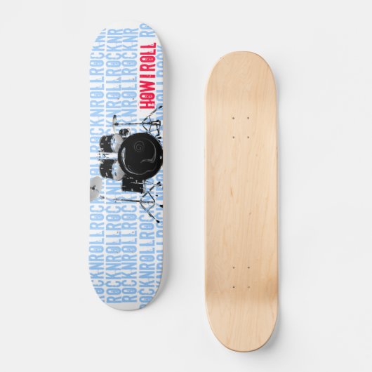 HOE IK ROLL SKATEBOARD (Voorkant)