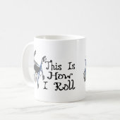 Hoe ik Roll Walker Koffiemok (Voorkant links)