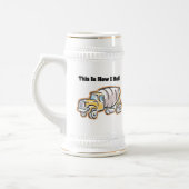 Hoe ik rolt (Cement Truck) Bierpul (Links)