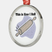 Hoe ik rolt (de Rolling Pin van Baker) Metalen Ornament (Links)