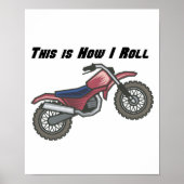 Hoe ik rolt (Dirt Bike) Poster (Voorkant)