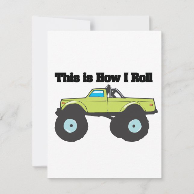 Hoe ik rolt (Monster Truck) (Voorkant)